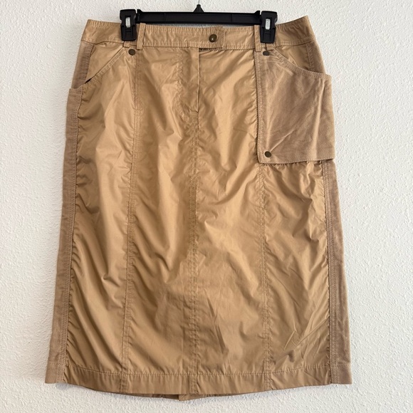 Purificacion Garcia Cargo Like Skirt Size 44/XL Brown - Picture 1 of 8